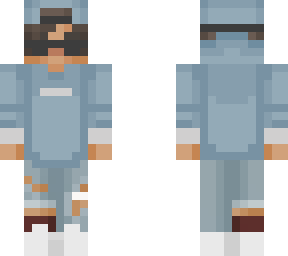 blue gray glasses boy