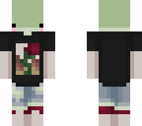 casual frog with rose shirt~ (i love this-)