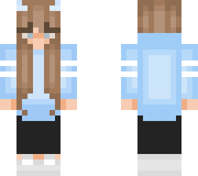 credit: stitchthecowboy | blue devil girl - hoodie (hood down)