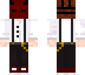 devil with suspenders
