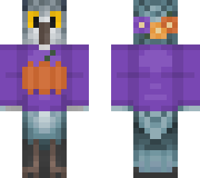fall/halloween themed snowowl
