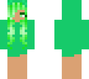 green girl