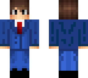 hyper blue suit