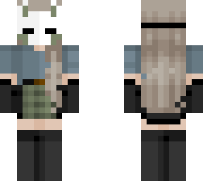 masked girl