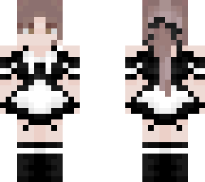 me but with a maid dress . - .