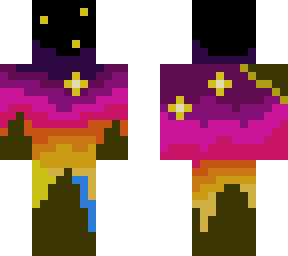 my second ever pixel art (mountain sunset) pls like