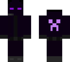 panda gamer disfrasado de enderman