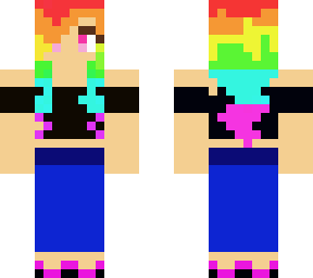 pride skirt girl