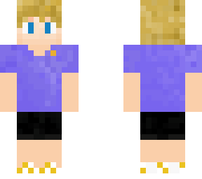 purple shirt me
