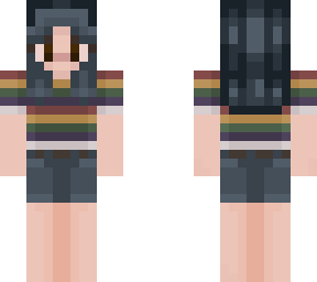 rainbow girl