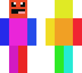 rainbow skin