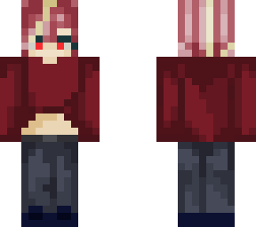 red girl (looks better when opened)