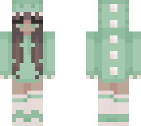 sage green dino costume