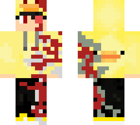 skeleton duck boy