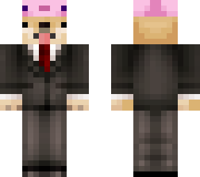 suit doge w/ axolotl