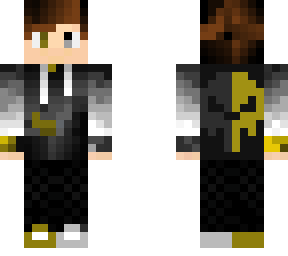 **black & gold gamer boy (special effects!!)**