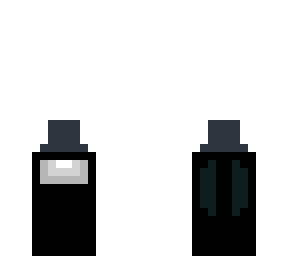 black among us top hat