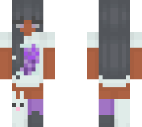 black girl with cute bunnie socks