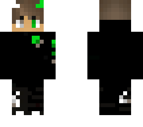 black hoodie boy