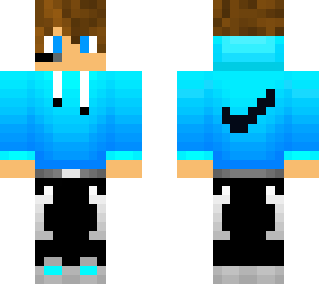 blue gamer boy