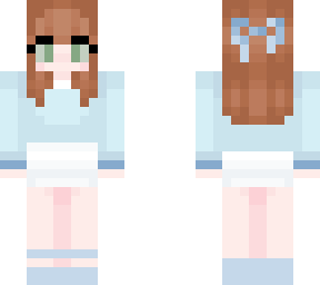 blue girl