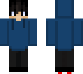 dark blue hoodie boy