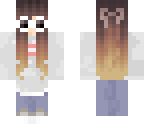 girl with glasses