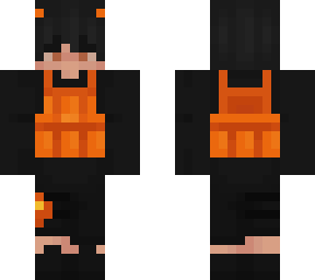 halloween orange vest boy