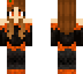 halloween pumpkin girl