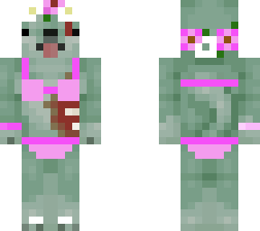 lawnya's zombie bikini doge