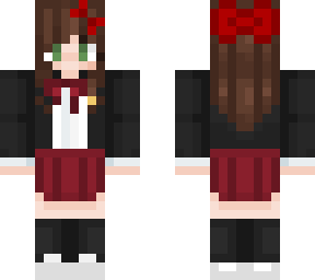 minecraft high school girl (credit to cerise4peace)
