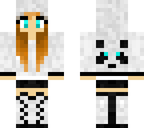 normal panda girl