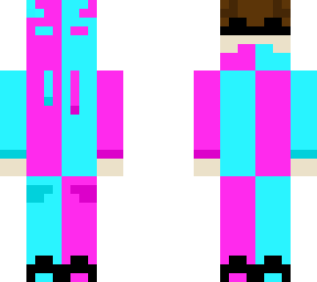 pink and blue the first