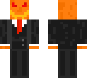 pumpkin in a suit