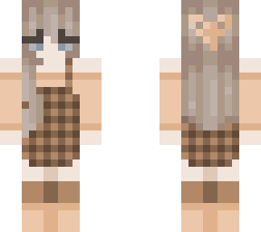 pumpkin plaid girl (re-upload)