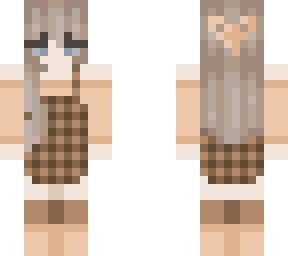 pumpkin plaid girl