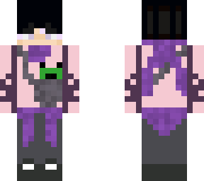 purpl and mr.ribbits in a pouch (spring)