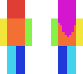 rainbow girl