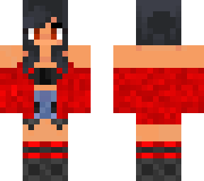 red & black aphmau