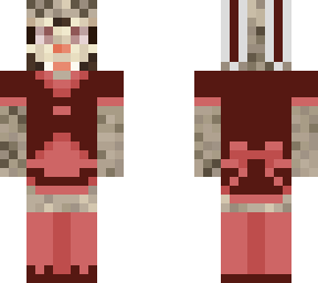 red rabbits maid pog