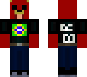 rubius con camiseta con la bandera de brazil.