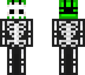 skeleton lime slime