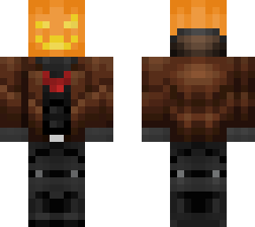 spooky red hood suit