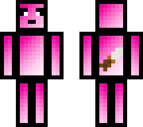 3d cube pink color