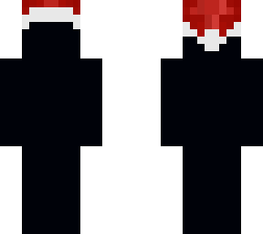 basic black with santa hat