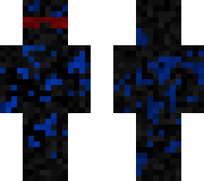 black and blue dude
