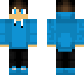 blue guy with shirt
