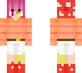 cherry in a mushroom outfit!
