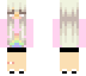 cute girl rainbow t-shirt aesthetic w/ bandaid on nose