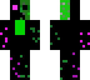 ender man and creeper